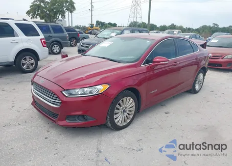 2014 Ford Fusion Hybrid Se z USA, uszkodzony, nr VIN 3FA6P0LU4ER252075